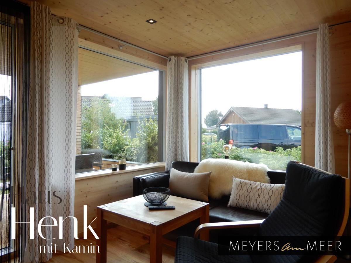 Schickes Holzchalet "Henk" - Mit Kamin - Ostsee Strand 500M - 4 Personen - By "Meyers Am Meer" Zierow Esterno foto