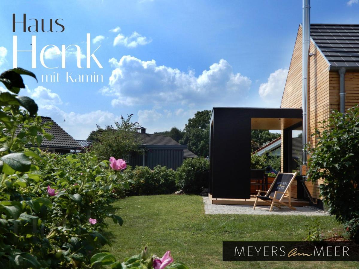 Schickes Holzchalet "Henk" - Mit Kamin - Ostsee Strand 500M - 4 Personen - By "Meyers Am Meer" Zierow Esterno foto