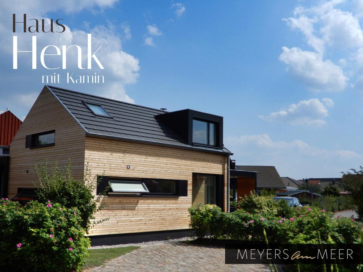 Schickes Holzchalet "Henk" - Mit Kamin - Ostsee Strand 500M - 4 Personen - By "Meyers Am Meer" Zierow Esterno foto
