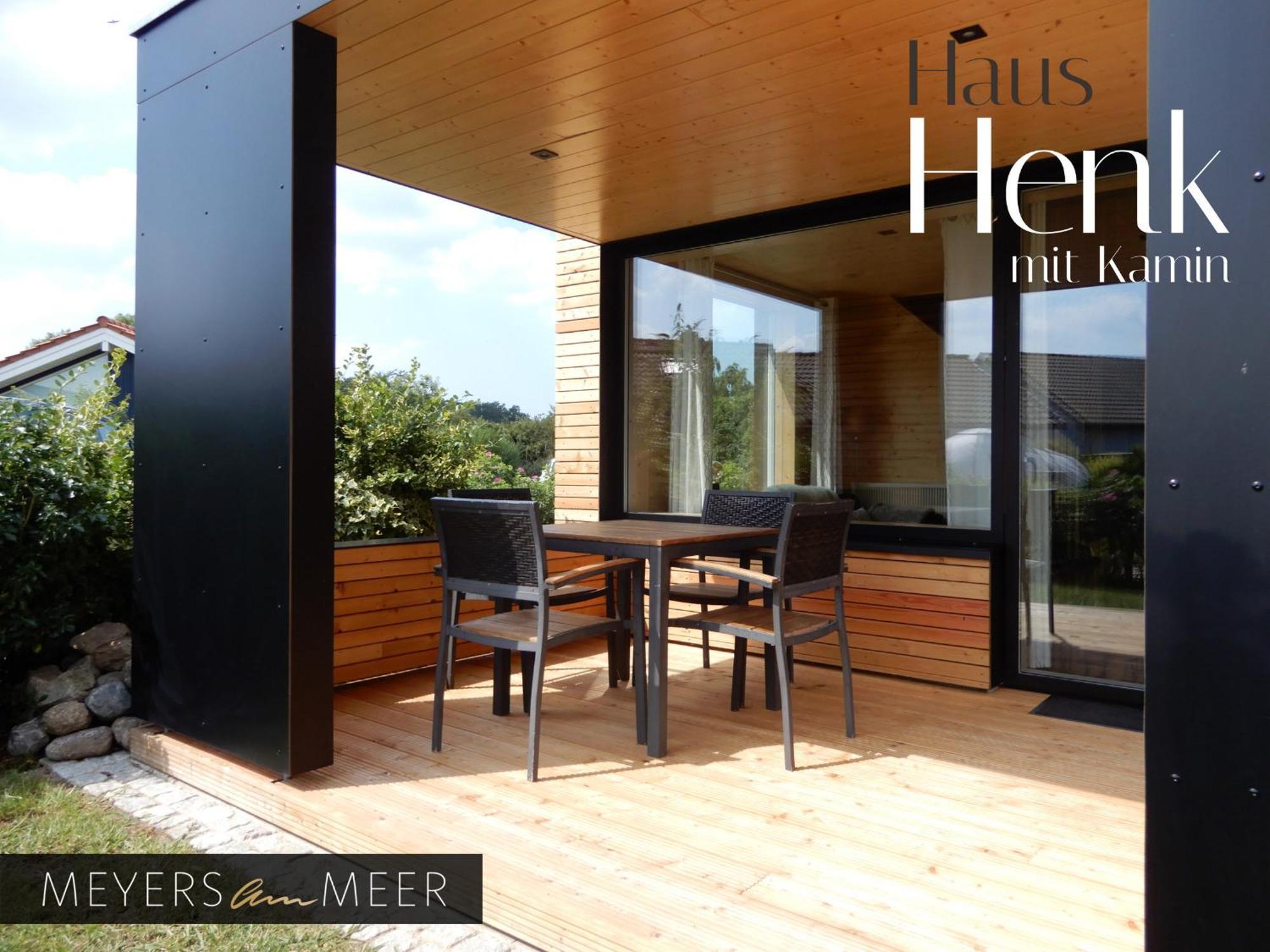 Schickes Holzchalet "Henk" - Mit Kamin - Ostsee Strand 500M - 4 Personen - By "Meyers Am Meer" Zierow Esterno foto